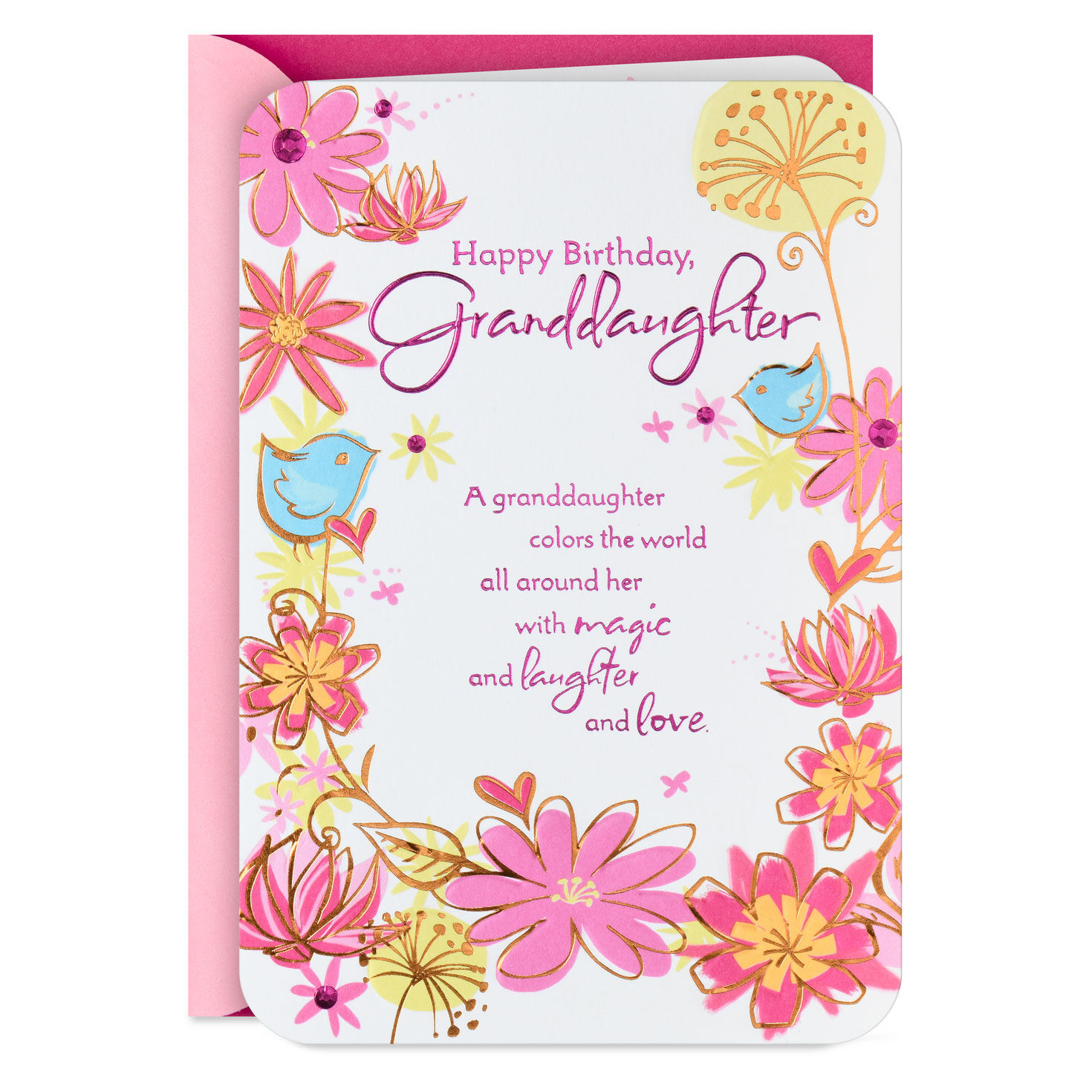 So Much to Love About You Birthday Card for Granddaughter