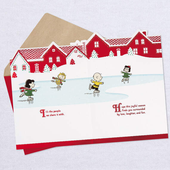Peanuts® Skating Christmas Card, , large image number 4
