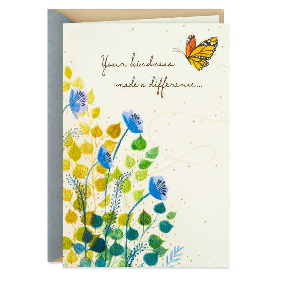 Your Kindness Made a Difference Thank-You Card