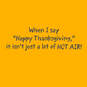 Peanuts® Snoopy Parade Balloon Funny Thanksgiving Card, , large image number 2