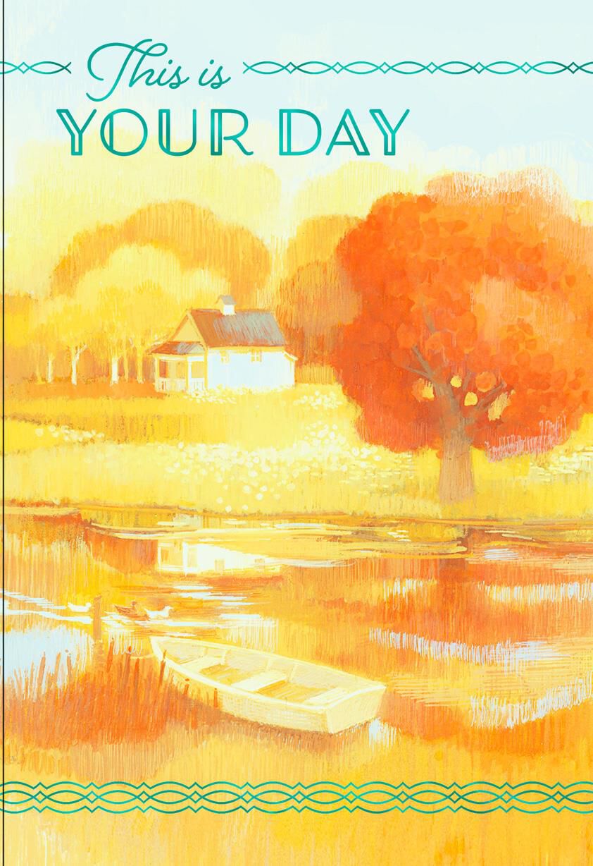 This Is Your Day With Foil Birthday Card
