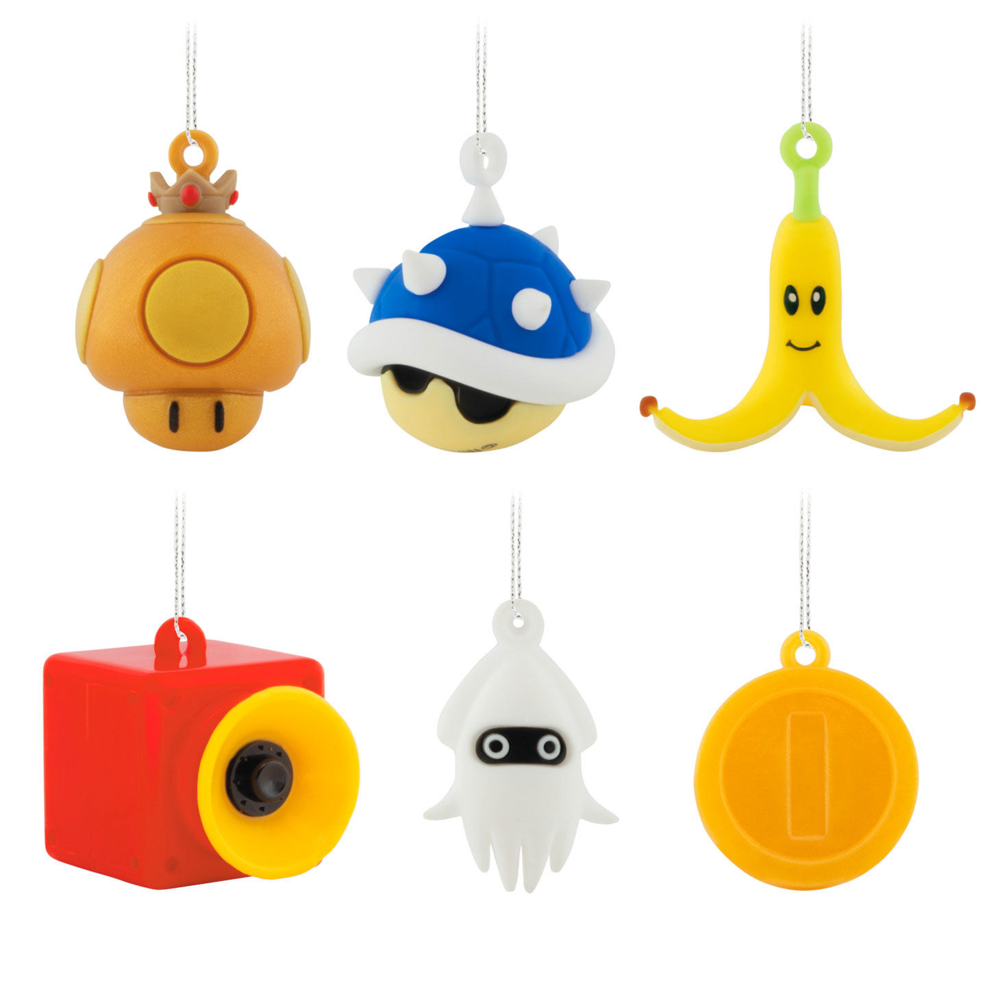 Mini Nintendo Mario Kart™ Shatterproof Hallmark Ornaments, Set of 6