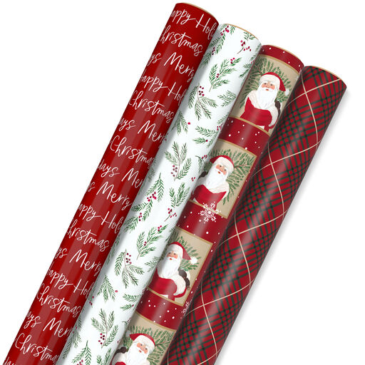 A Very Vintage Christmas Wrapping Paper Bundle, 