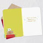 Santa Driving Delivery Truck Christmas Card for Mail Carrier Open card with envelope image number 3