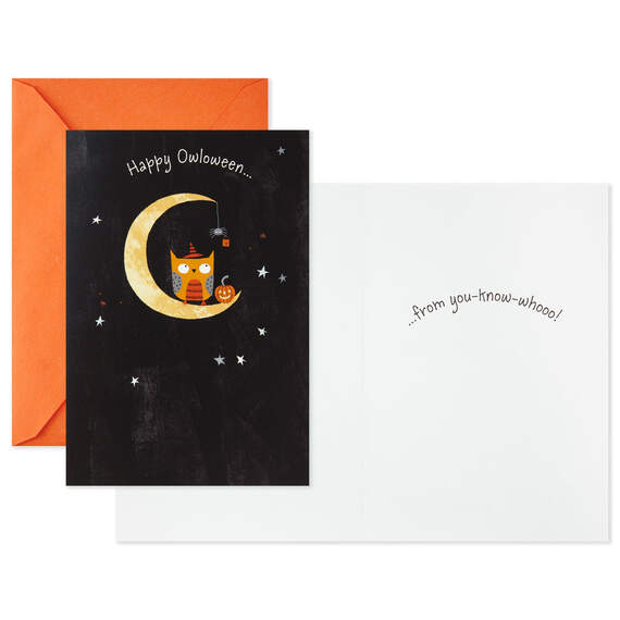 Cute Halloween Icons Assorted Halloween Cards, Pack of 8, , large image number 6