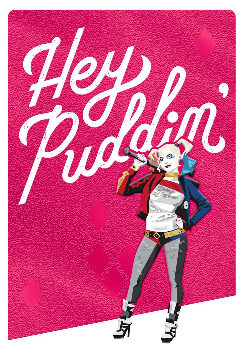Harley Quinn™ Hey Puddin' Birthday Card