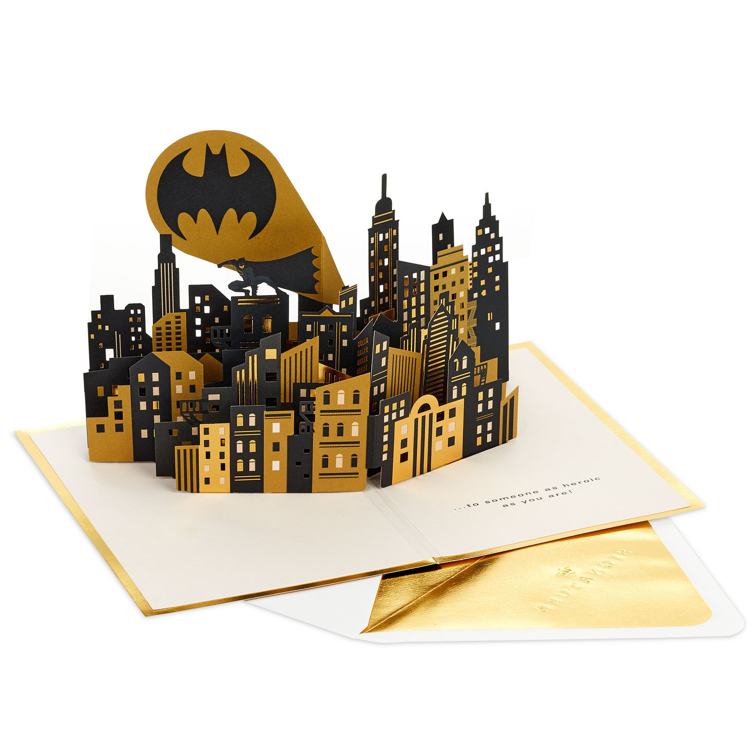 DC&trade; Batman&trade; Epic Day 3D Pop-Up Card, , large image number 2