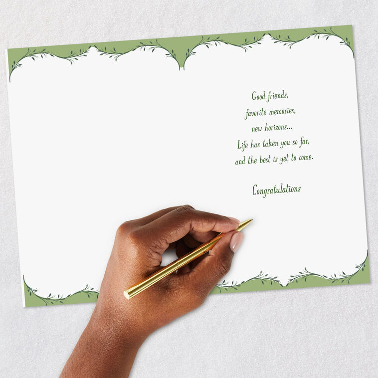what to write in a grad card for a friend BAZLJY Graduation wear your bracelet as a reminder that no matter where you go Life Has Taken You Far
