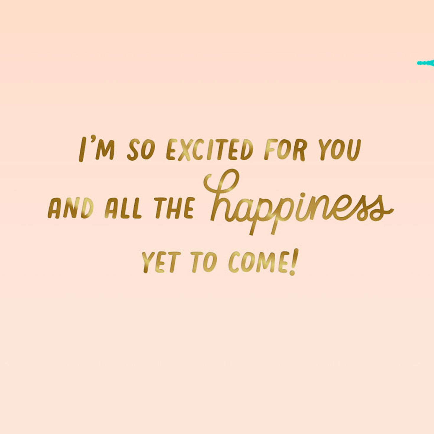 Gold Lettering and Stars Daughter-in-Law Bridal Shower Card  image number 3