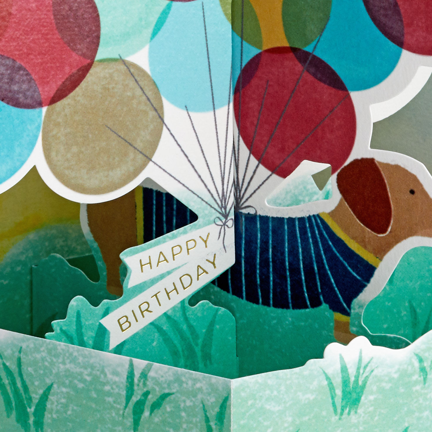 All Day Happy 3D Pop-Up Birthday Card, , large image number 4