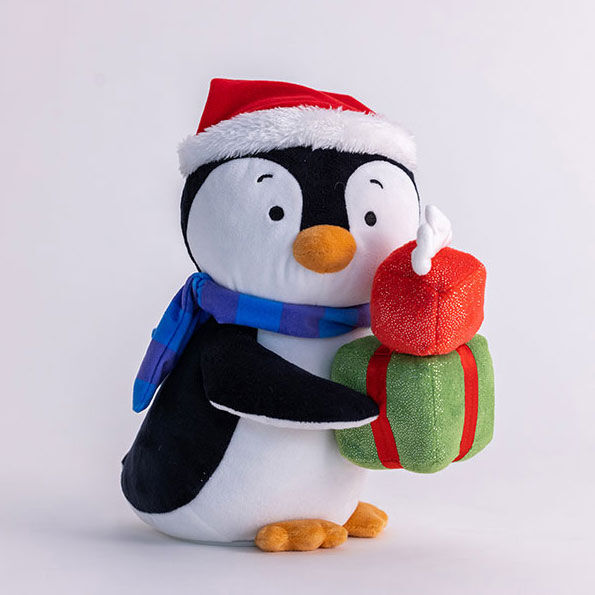 Playful Penguins Delivering Delight Musical Plush With Motion, 10"