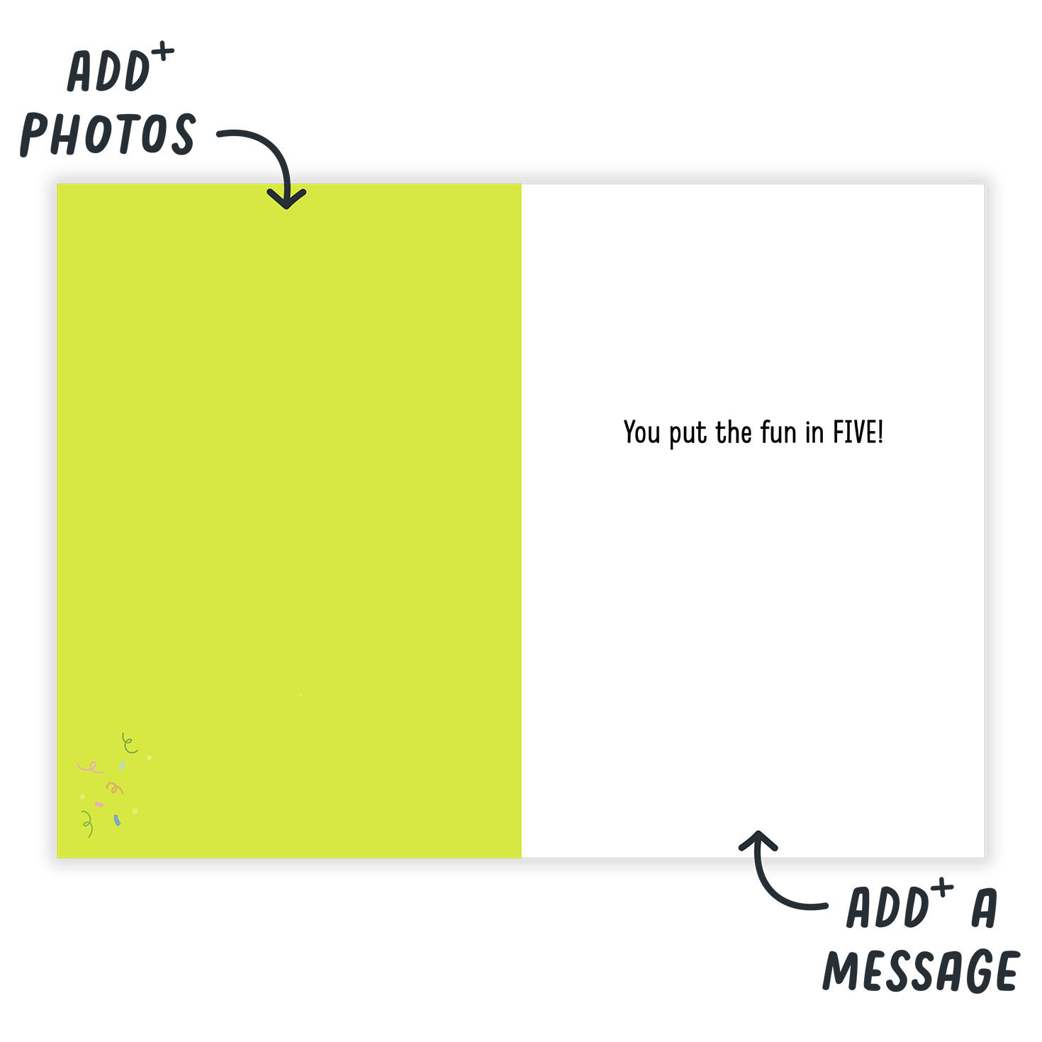 Festive Panda 5th Birthday eCard, , large image number 3