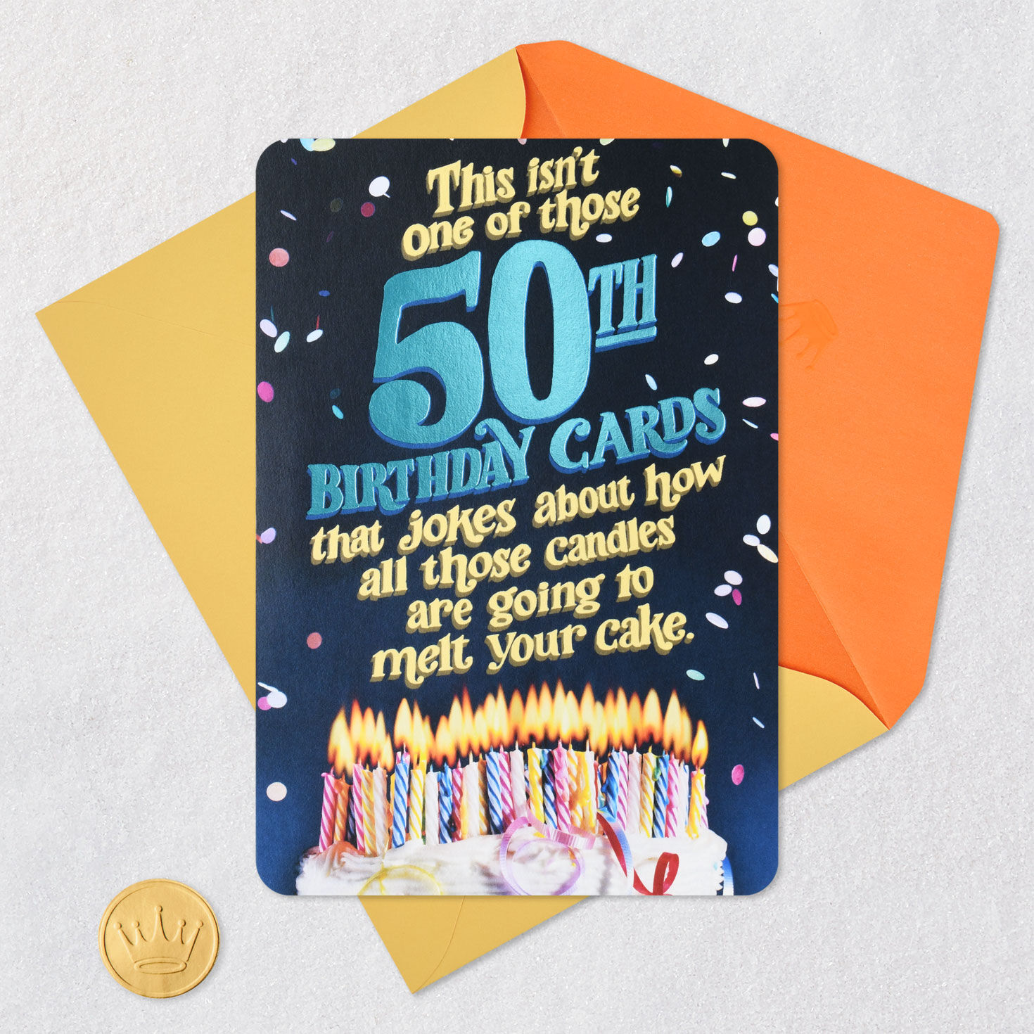 You're More on Fire Than Ever Funny Pop-Up 50th Birthday Card for only USD 5.59 | Hallmark