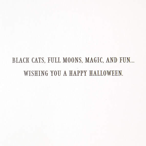 Spooky Graveyard Halloween Card, , large image number 2