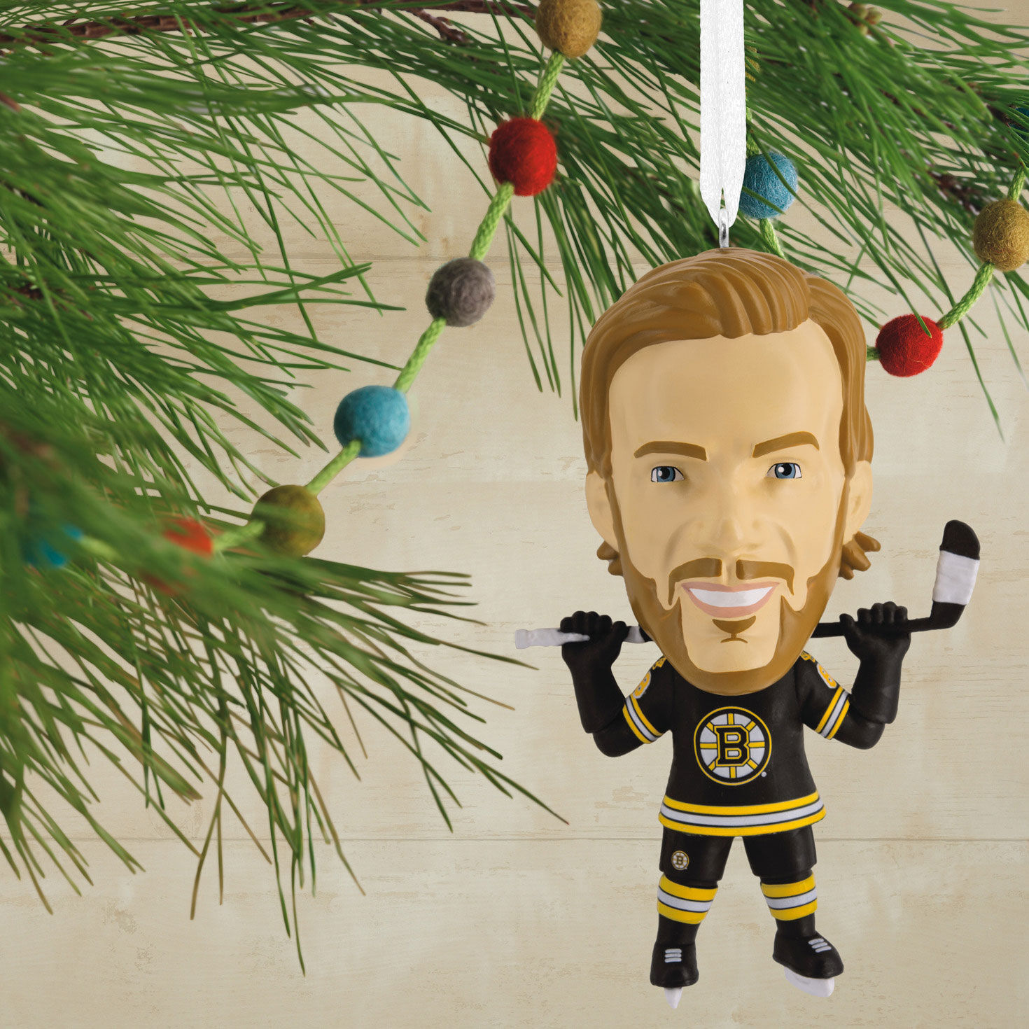 NHL Boston Bruins® David Pastrnák Bobblehead Ornament for only USD 19.99 | Hallmark