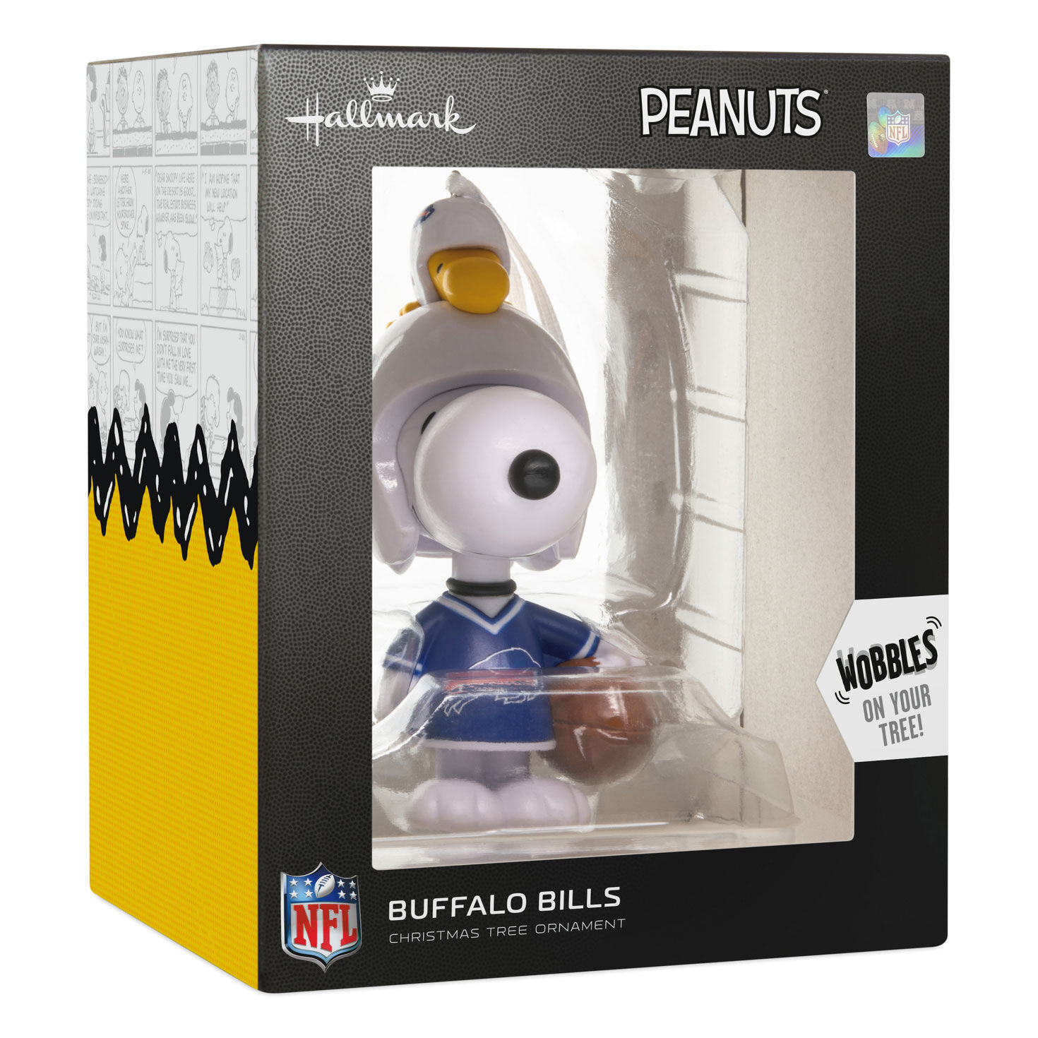 Snoopy Buffalo Bills Christmas Ornament  image number 7