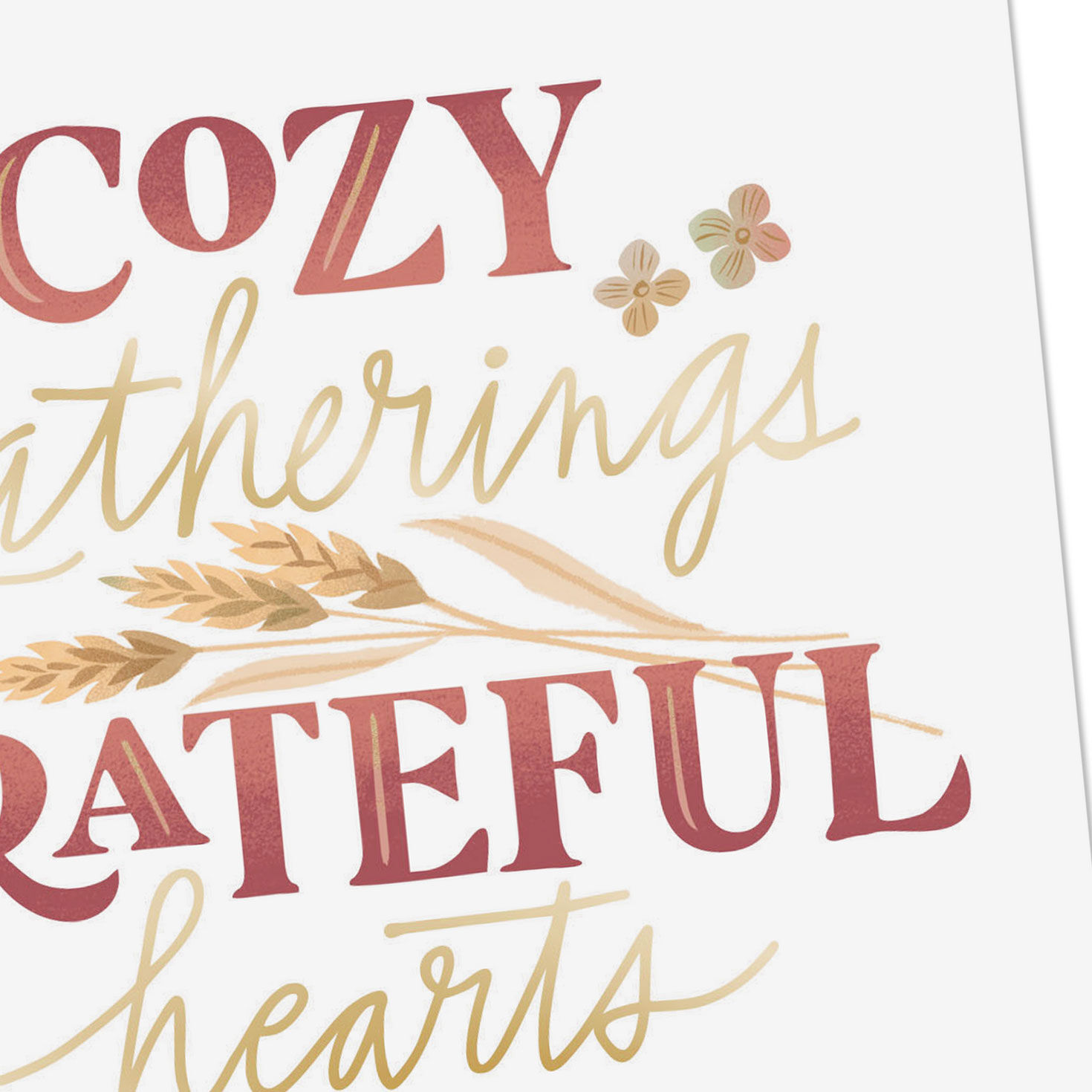 Many Reasons to Be Happy Thanksgiving Card for only USD 2.99 | Hallmark