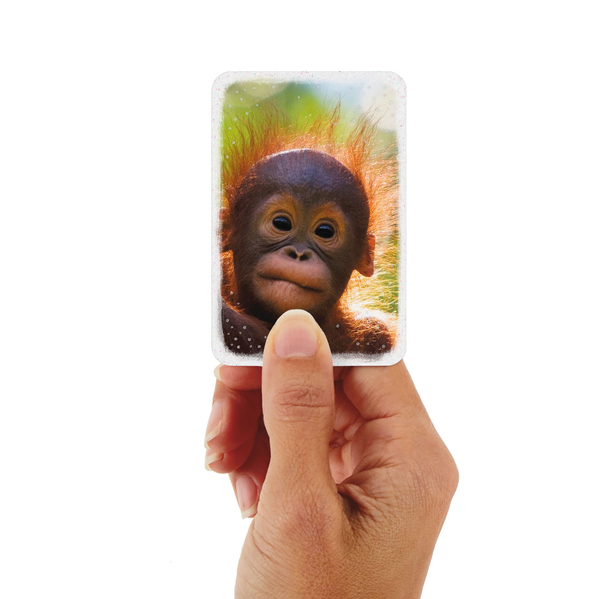 3 25 Mini Cute Baby Monkey Thinking Of You Card Greeting Cards Hallmark