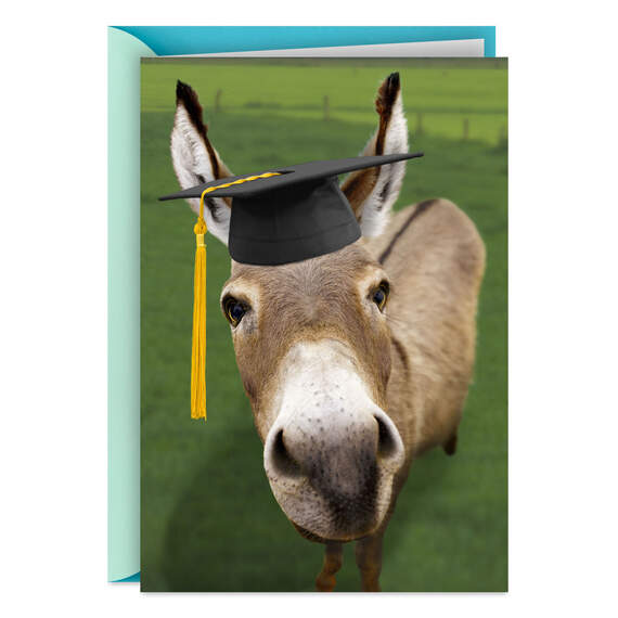 Congratulations, Smartass Funny Graduation Card