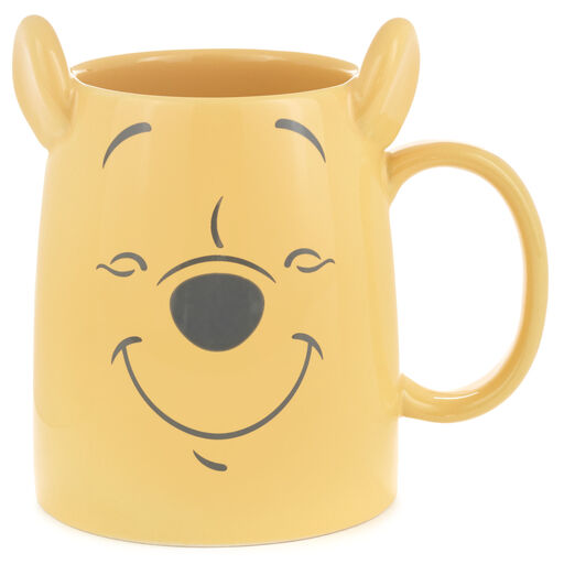 Disney Winnie the Pooh Dimensional Pooh Bear Mug, 17 oz., 