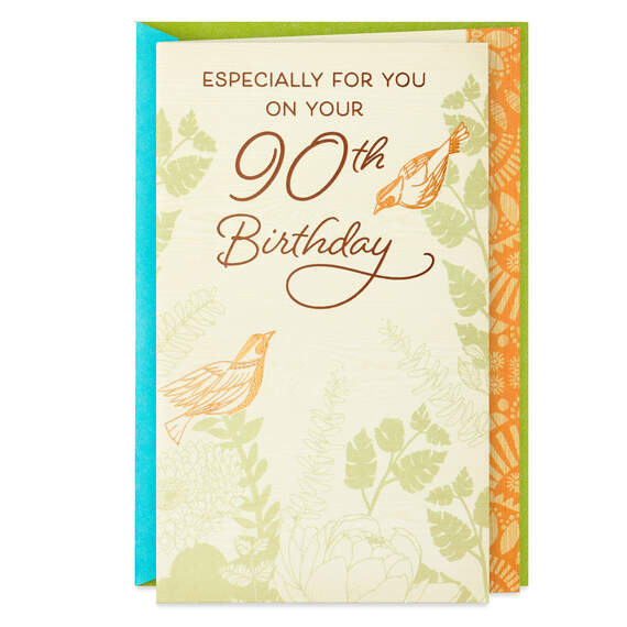 Your Wonderful Example 90th Birthday Card