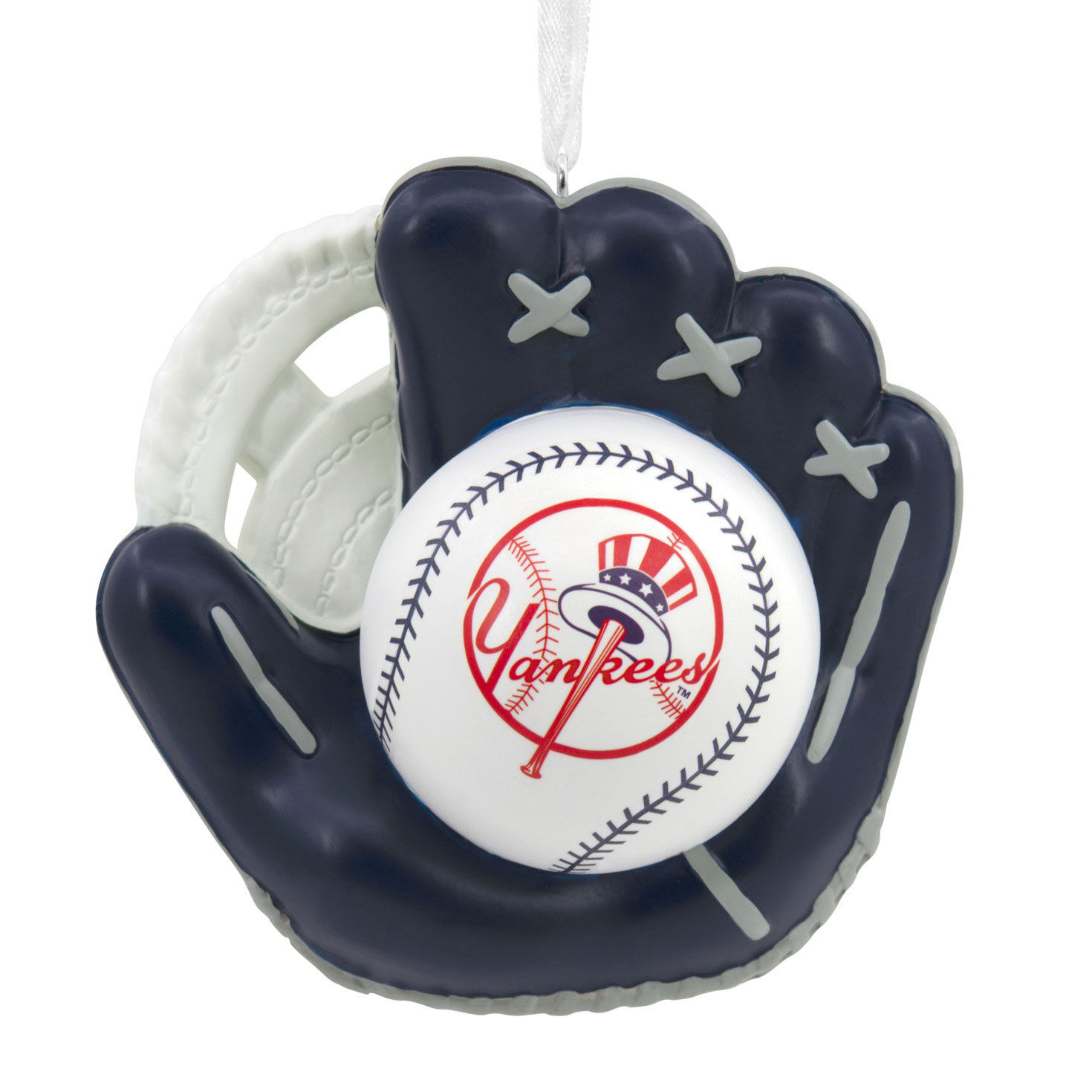 MLB New York Yankees™ Baseball Glove Hallmark Ornament for only USD 9.99 | Hallmark