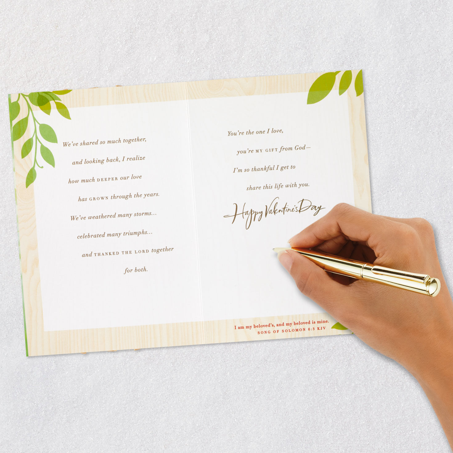 You're My Gift From God Religious Valentine's Day Card for Husband, , large image number 8