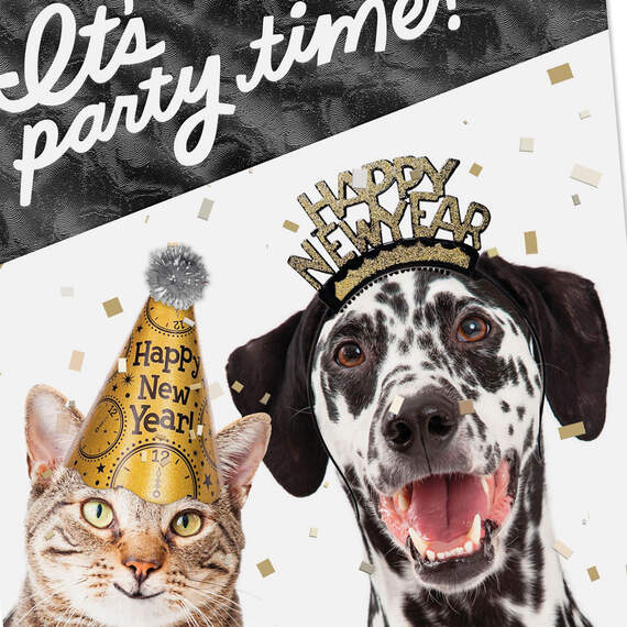 It's Party Time! New Year Card, , large image number 4