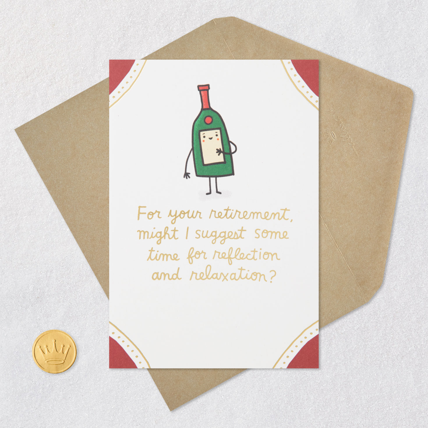 Any Hour Can Be Happy Hour Funny Retirement Card for only USD 4.49 | Hallmark
