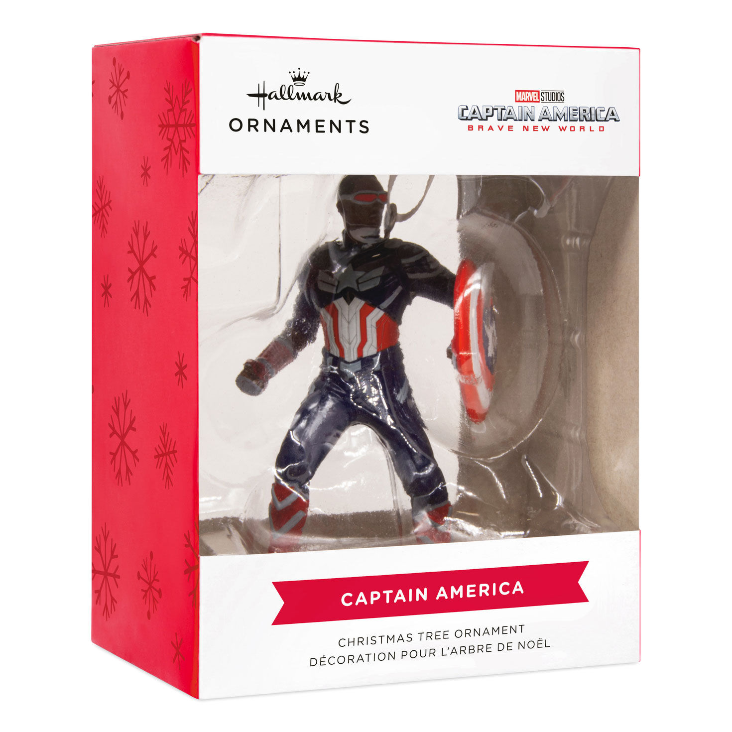 Captain America Sam Wilson Christmas Ornament package front image number 7