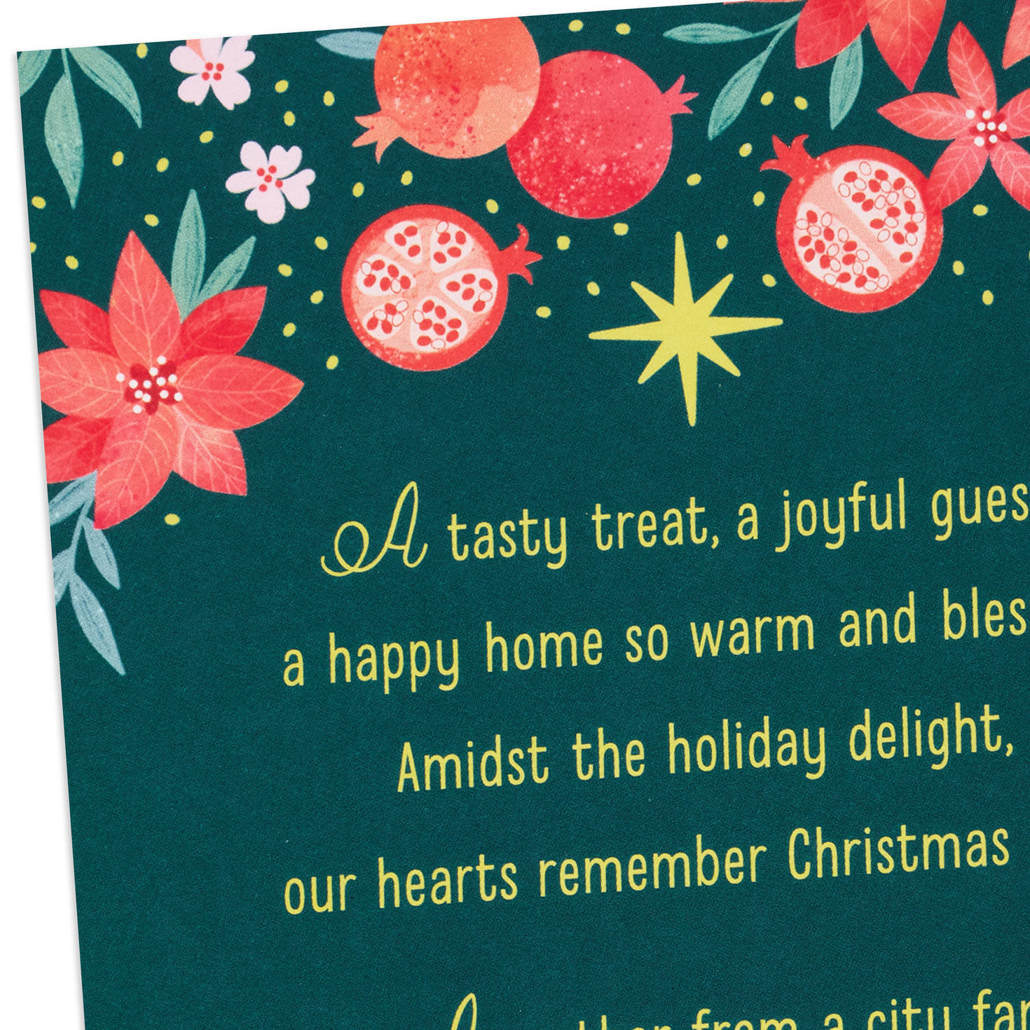 Poinsettias DaySpring Religious Christmas Cards cover detail image number 6