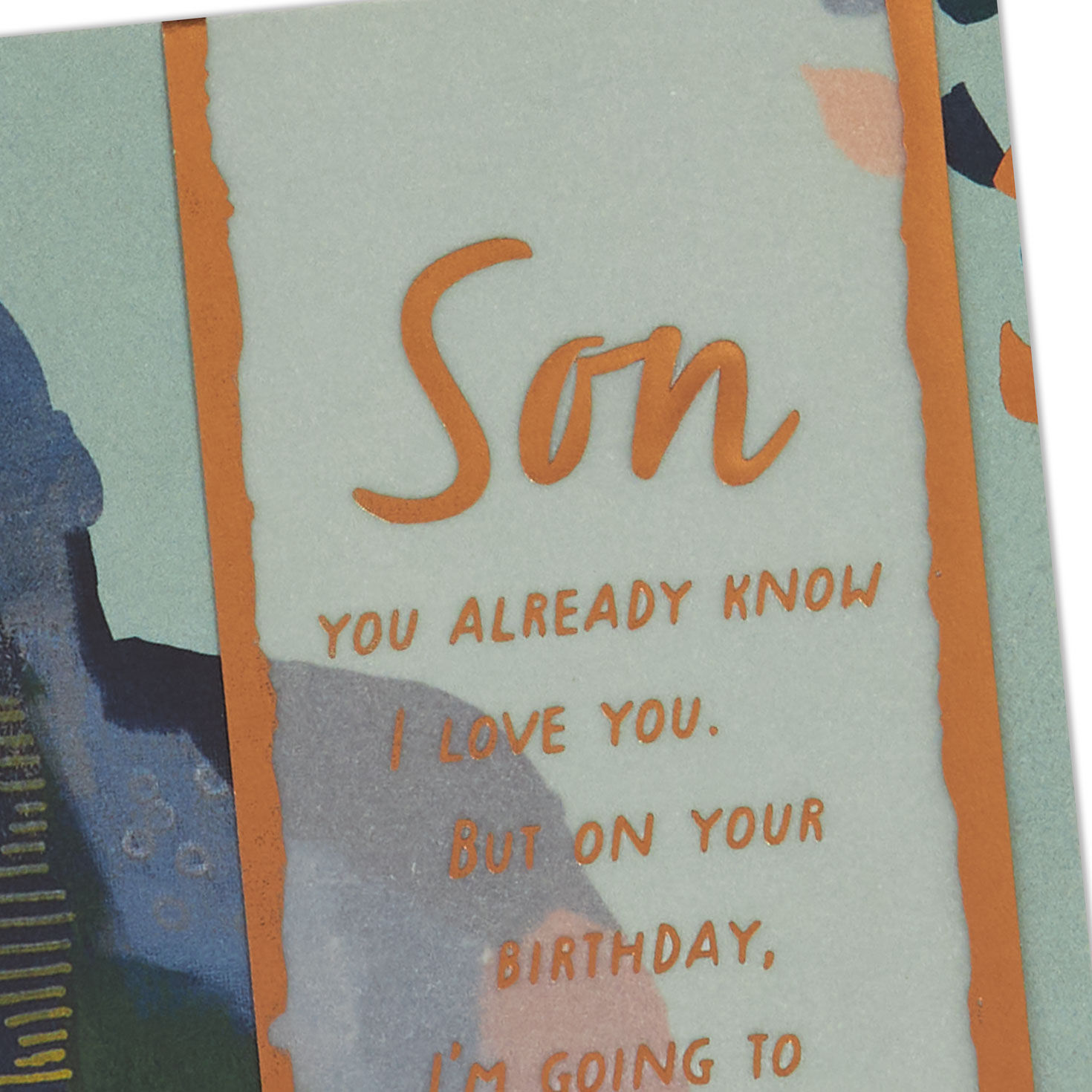 How Much I Love You Birthday Card for Son, , large image number 7