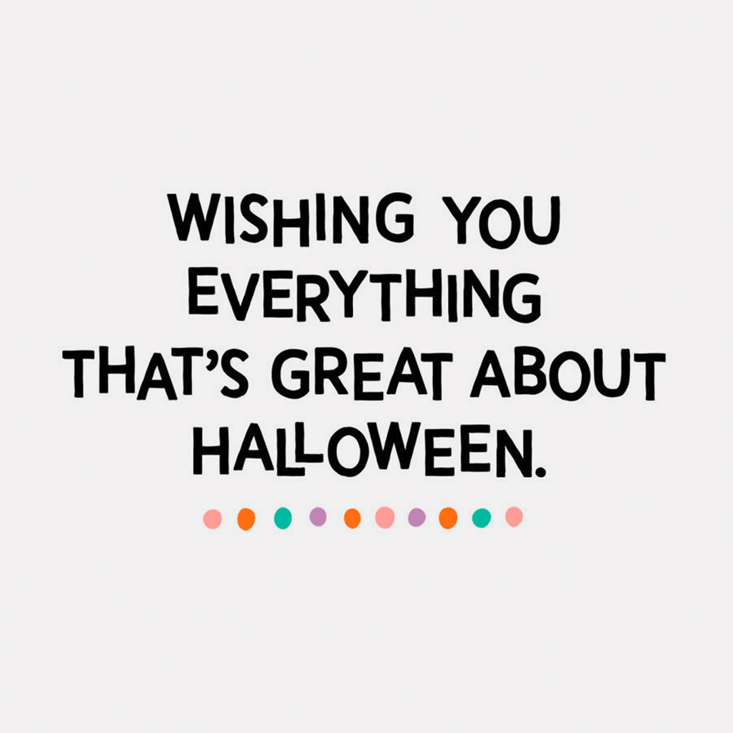 Bats and Jack-o-Lanterns Halloween Card Sentiment image number 2