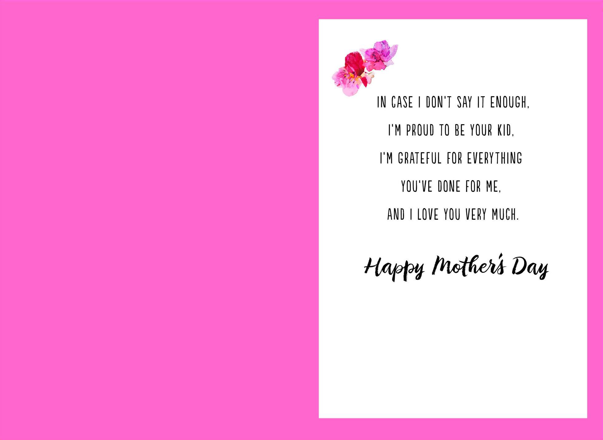 Same Sex Mother's Day Card for Two Moms