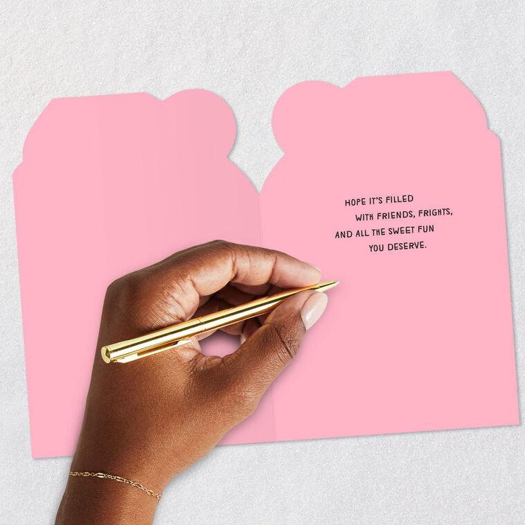 Witch Hats 99-cent Happy Halloween Card for Kids Signing card image number 6