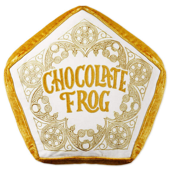 Harry Potter™ Chocolate Frog Box Throw Pillow, 14", , large image number 1