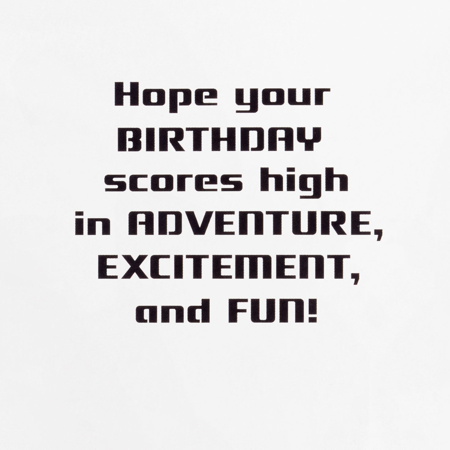 Ready to Play Video Game Musical Birthday Card With Light for only USD 9.99 | Hallmark