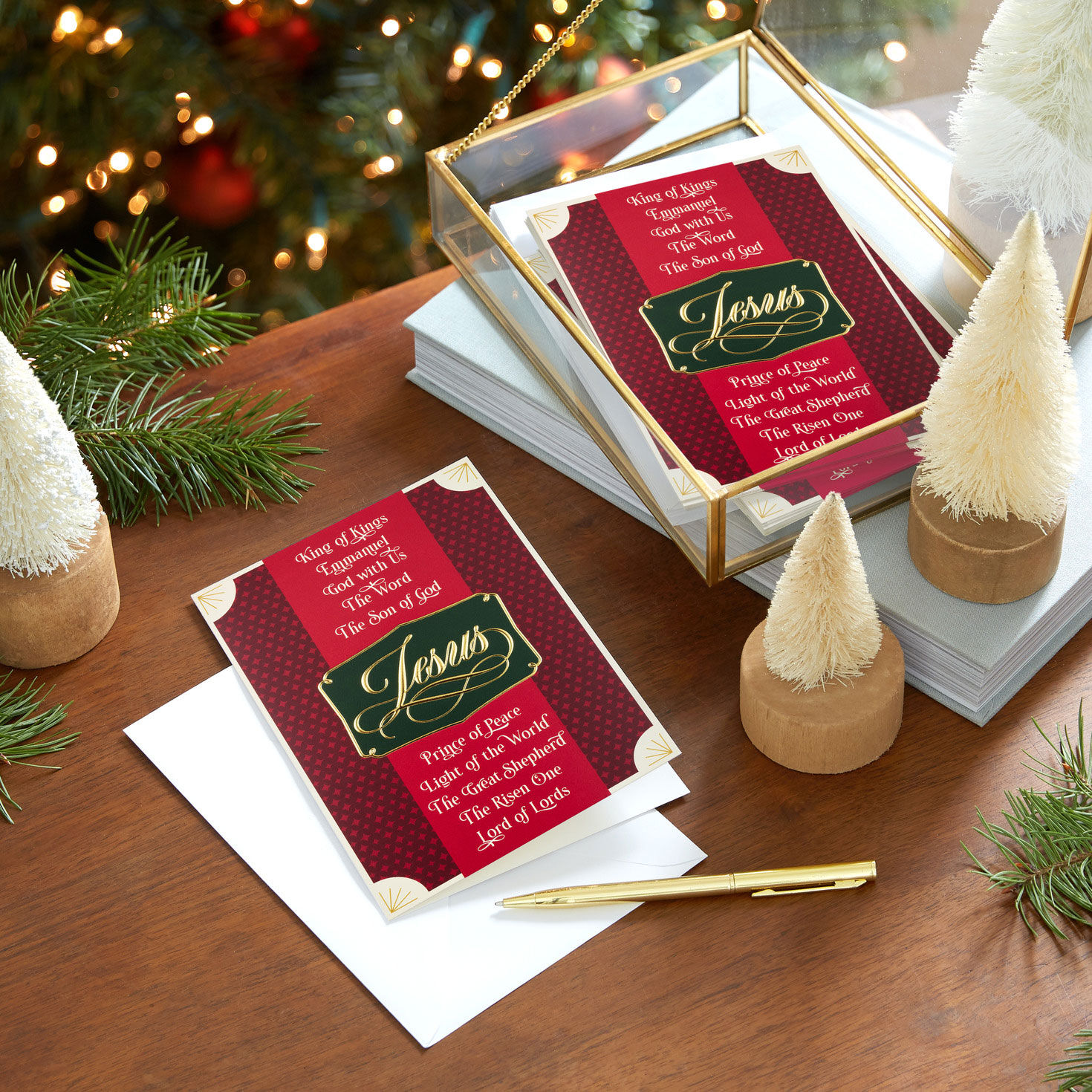 Name of Jesus DaySpring Religious Christmas Cards in use image number 5