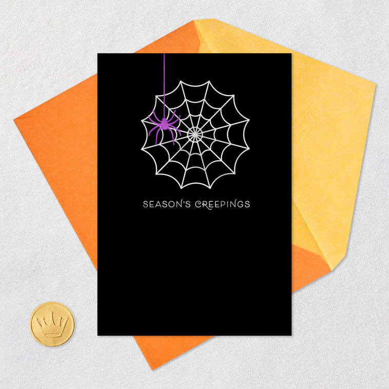 Season's Creepings Halloween Card, , large image number 5