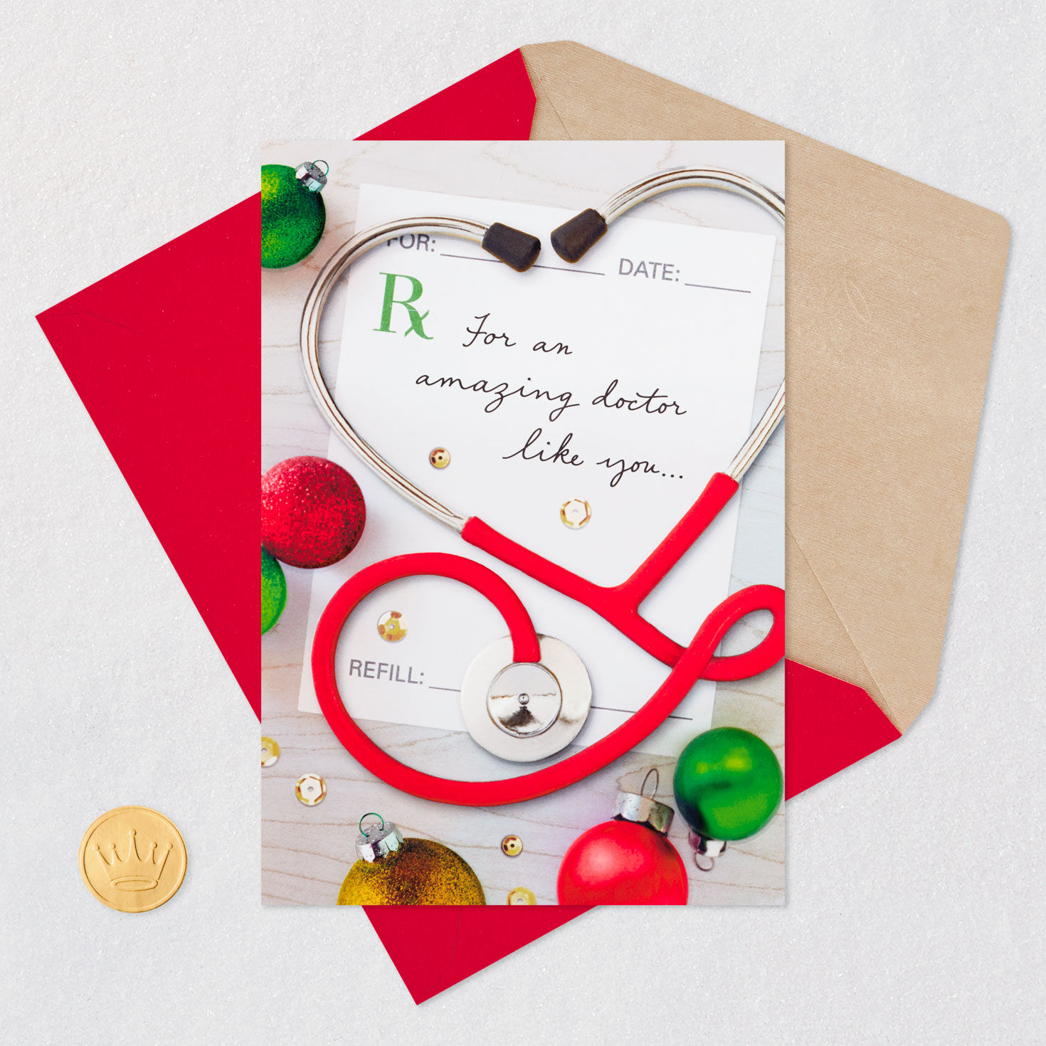 prescription-for-joy-christmas-card-for-doctor-greeting-cards-hallmark