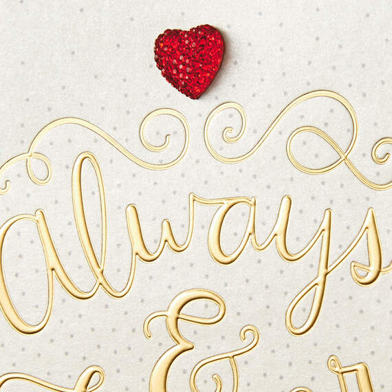 Always and Forever Valentine's Day Card for Wife, , large image number 4