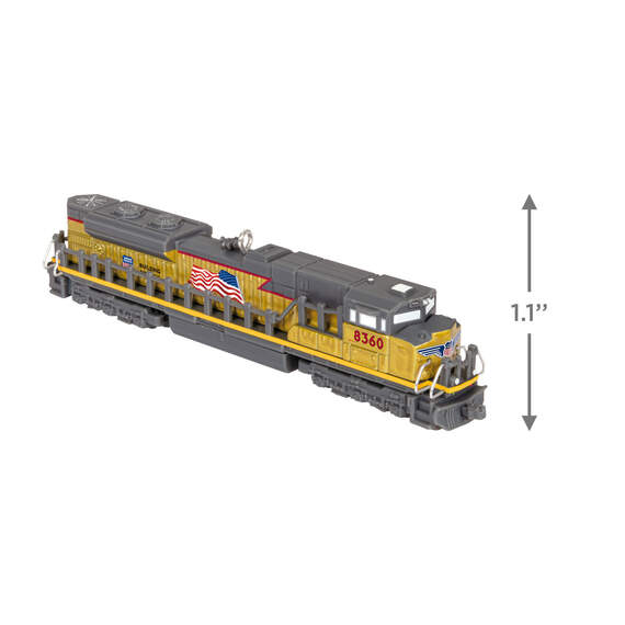 Lionel® Trains Union Pacific Legacy SD70ACE Metallic Gold Metal Ornament, , large image number 3