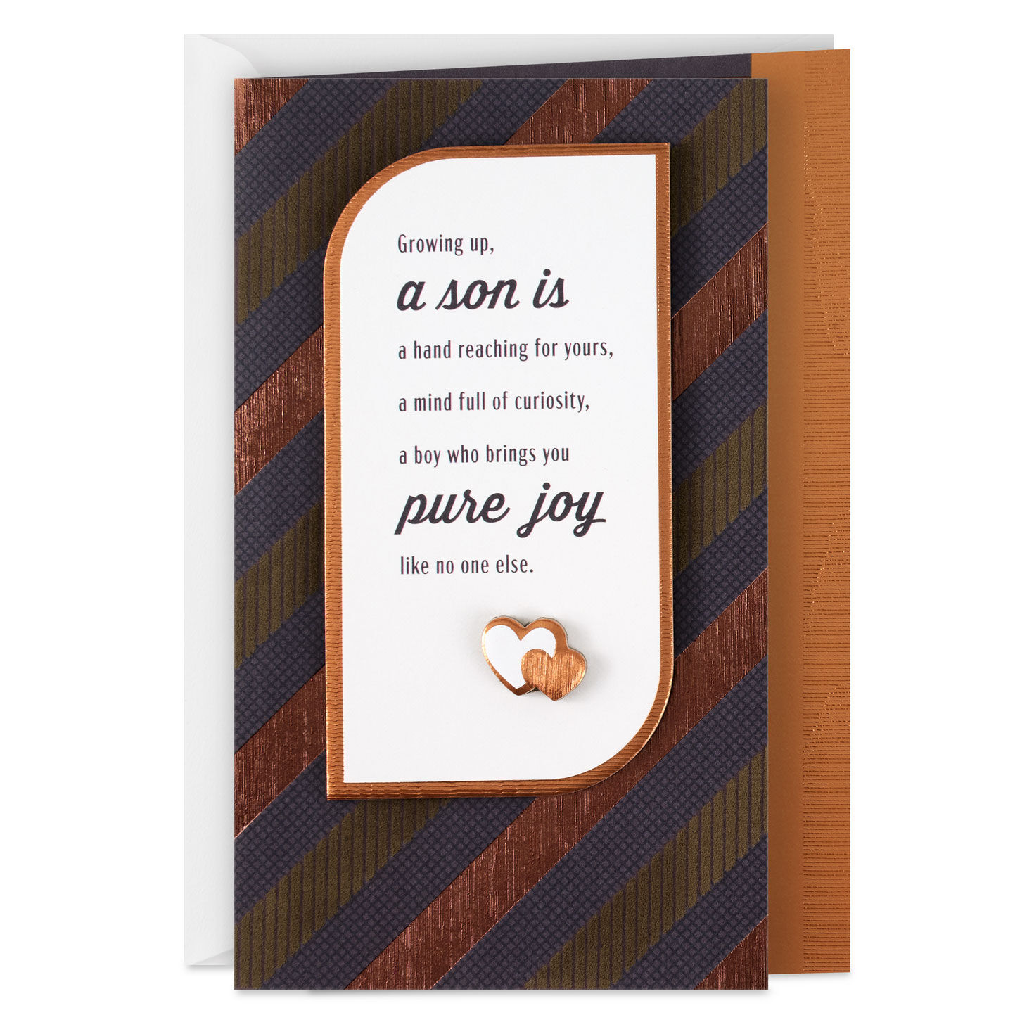 Our Connection Keeps Growing Birthday Card for Son