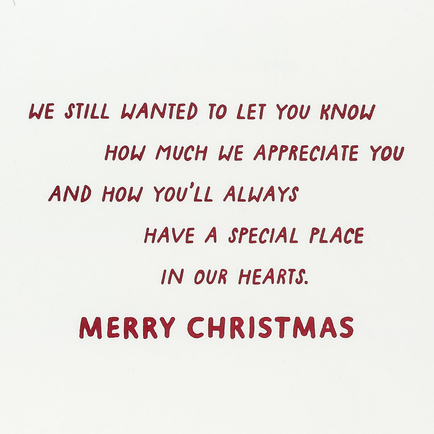 Red Stocking Christmas Card for Dad Sentiment image number 3