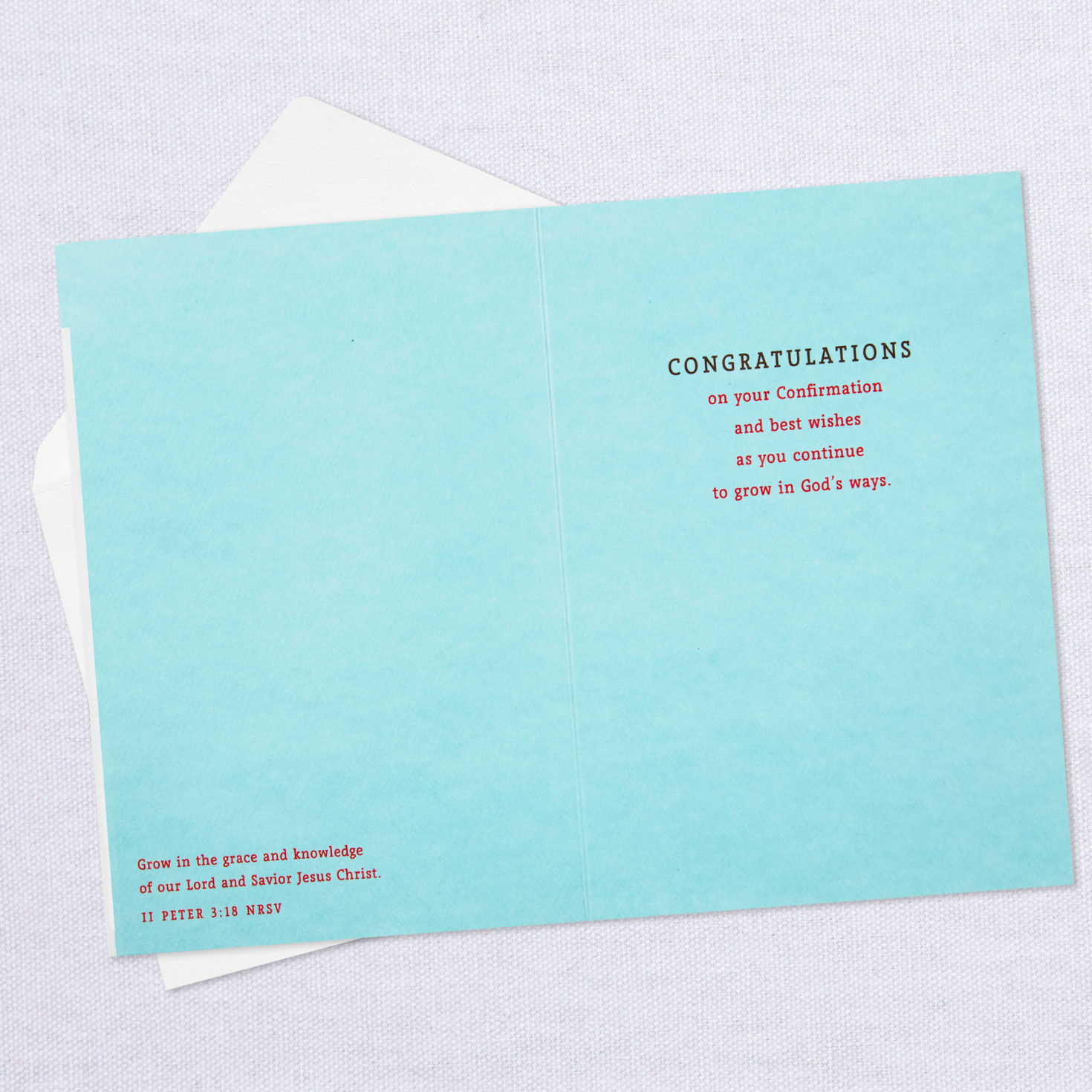 Dove Religious Confirmation Card  image number 3