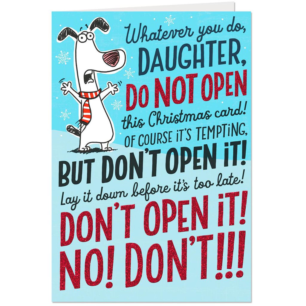 do not open funny