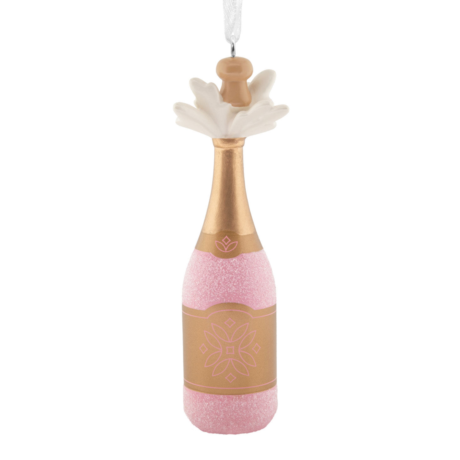 Pink Champagne Hallmark Ornament
