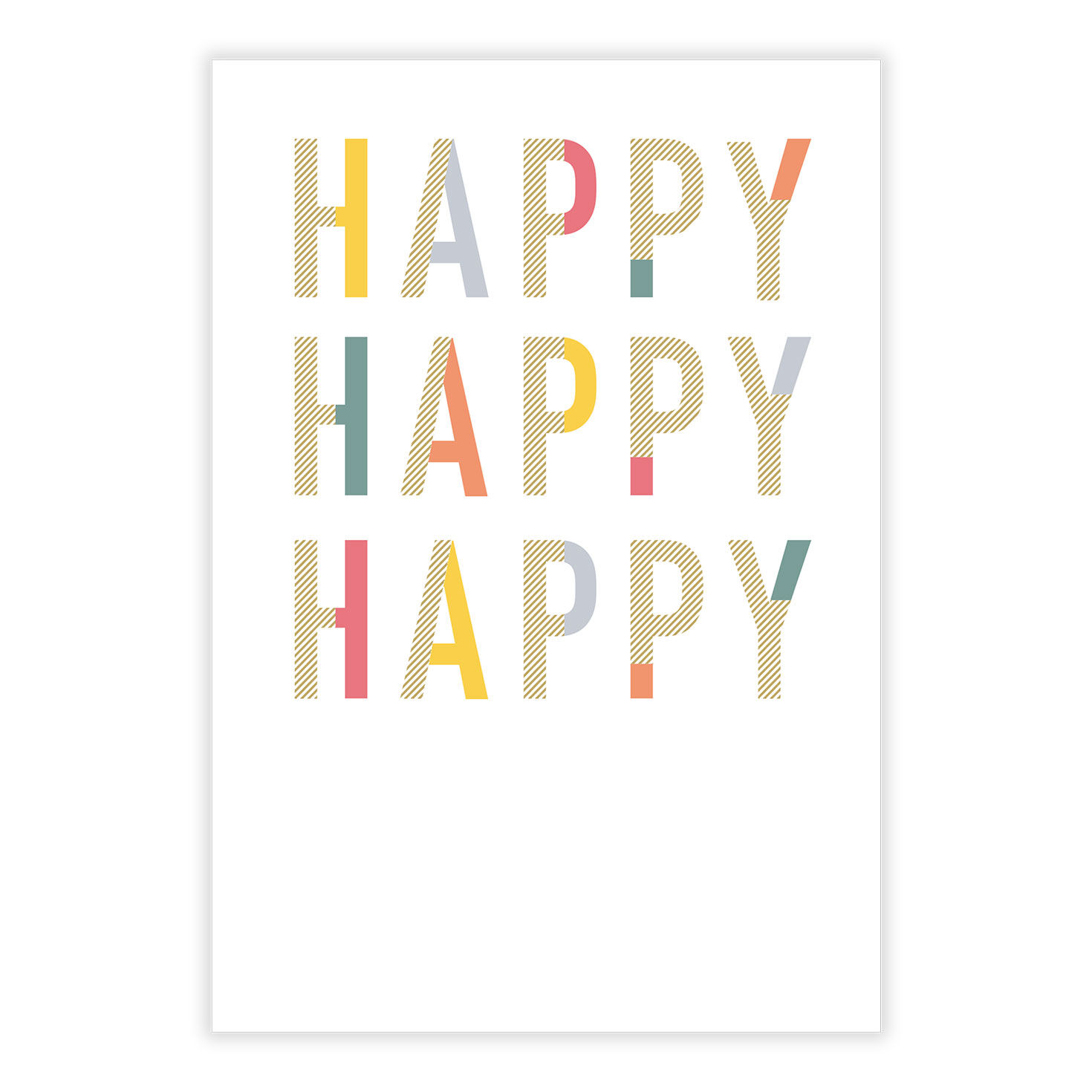 Happy Happy Happy Birthday eCard, , large image number 3