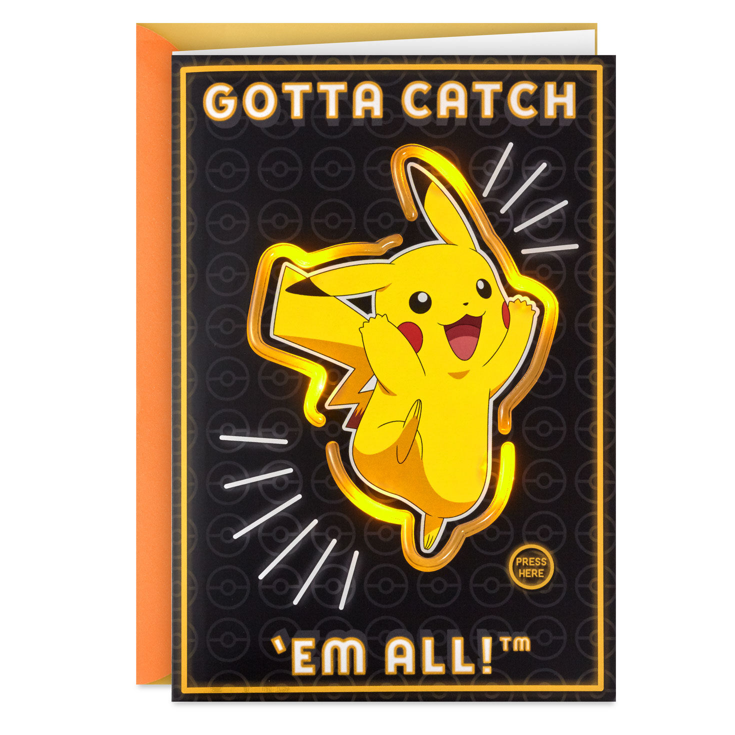 Pokémon Pikachu Supercharged Birthday Card With Sound and Light for only USD 9.99 | Hallmark