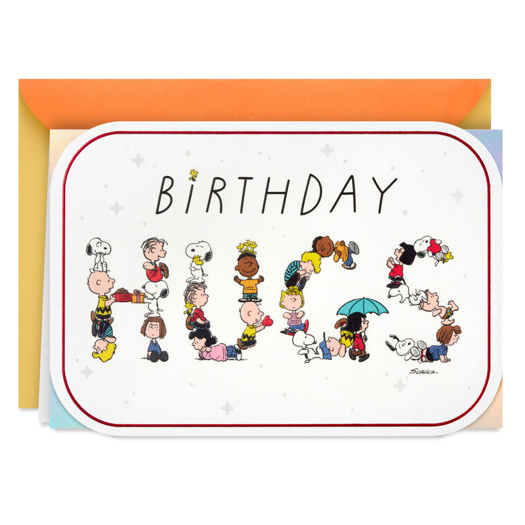 Peanuts Soak Up the Love Birthday Card